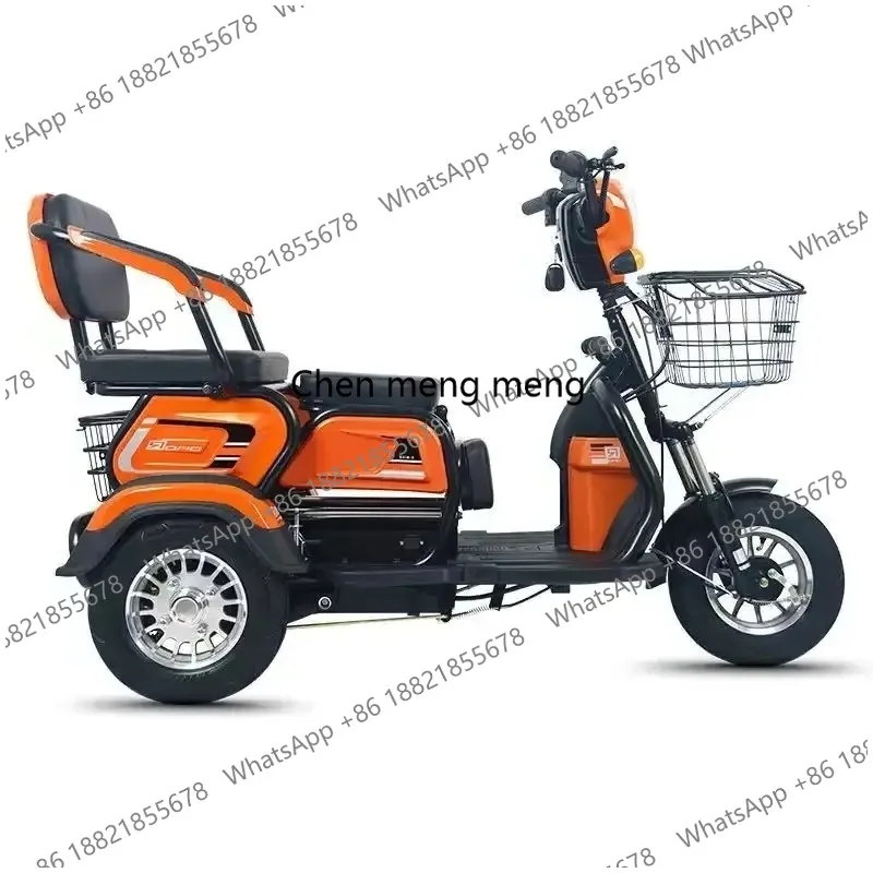 3 Wheel 800w 1000w Hybrid Tricycle Motorcycle Electric with Multi-functional