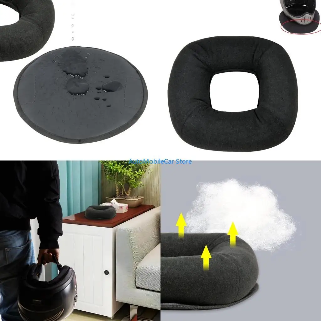 G8TE Helmet Stand Support Motorcycle Guard Cushion Anti-scratch Helmet Pad