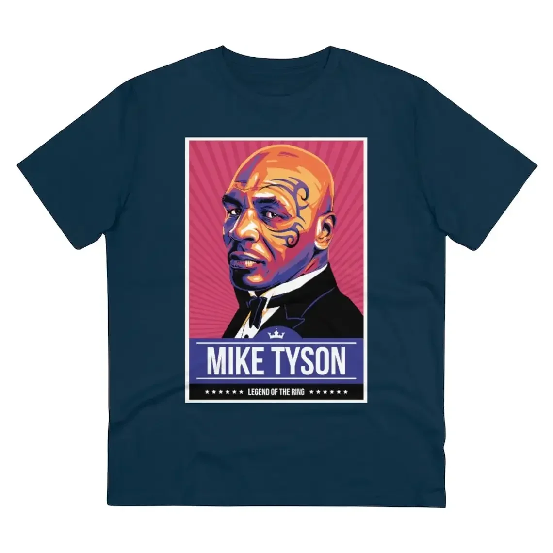 Boxing Legend Mike Tyson T Shirt. Short Sleeve 100% Cotton Casual T-shirts Loose Top Size S-3XL