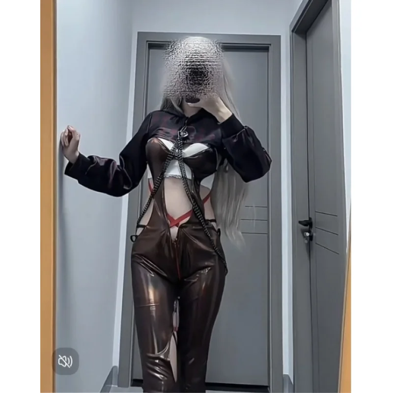 

Scarlet Cosplay Costume Anime Game Scarlet‌ Woman Sexy Racing jumpsuit Halloween Costume New Uniform
