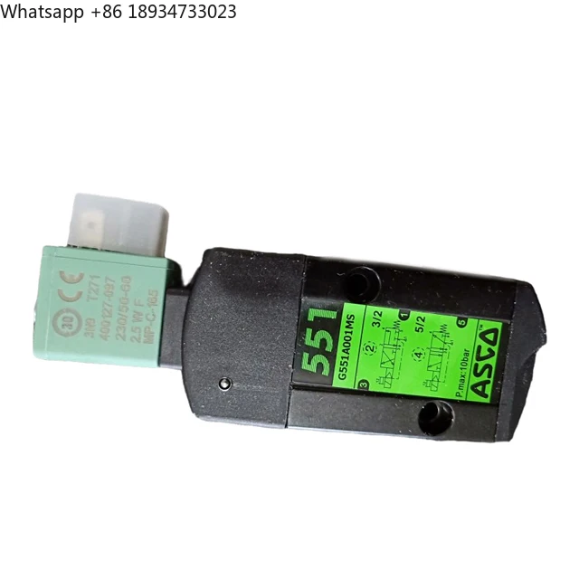 ASCO High Quality Pneumatic Solenoid Valve SCG551A002MS 230/50 EFG551H401MO 24VDC EFG551H401MO 220/50