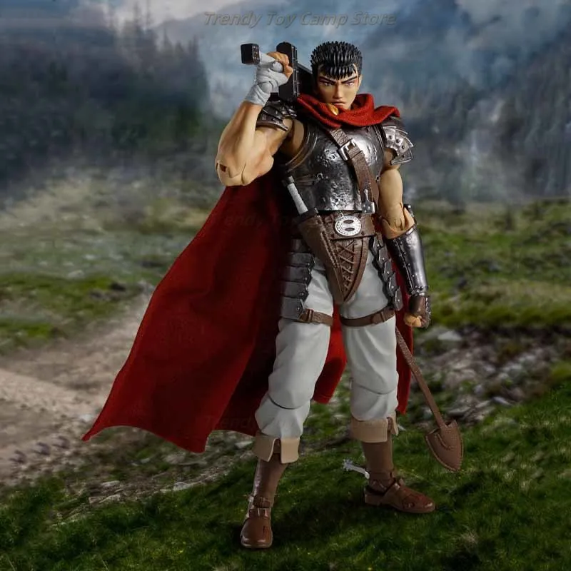 【Na Stanie】Oryginalny Zestaw Modelarski Bandai SHF Legend of The Sword Wind GUTS Figurka Akcji Model Zabawki Prezent dla Chłopca Kolekcjonerskie