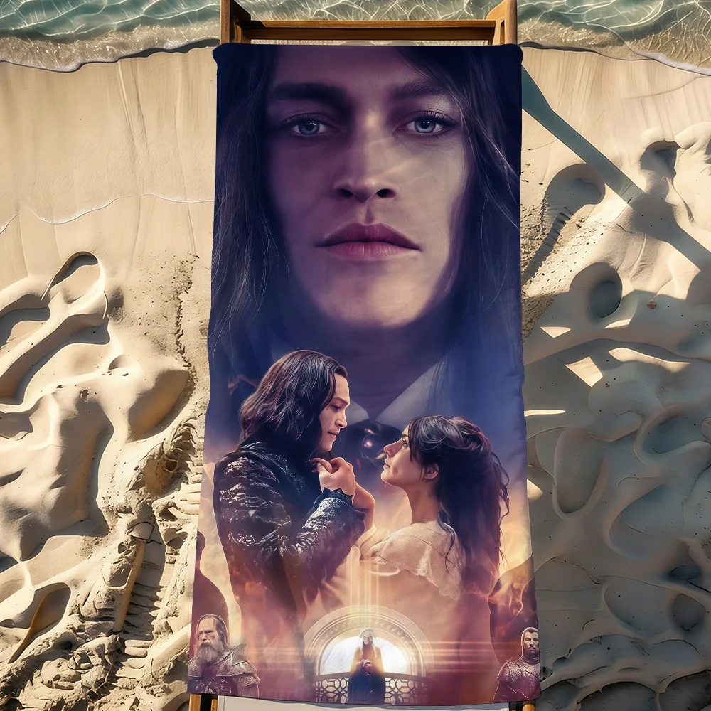 Movie D-Dracula a Love Tale Towel Sports Quick Dry Travel Camping Gear Sandproof Soft Light Large Beach Towel