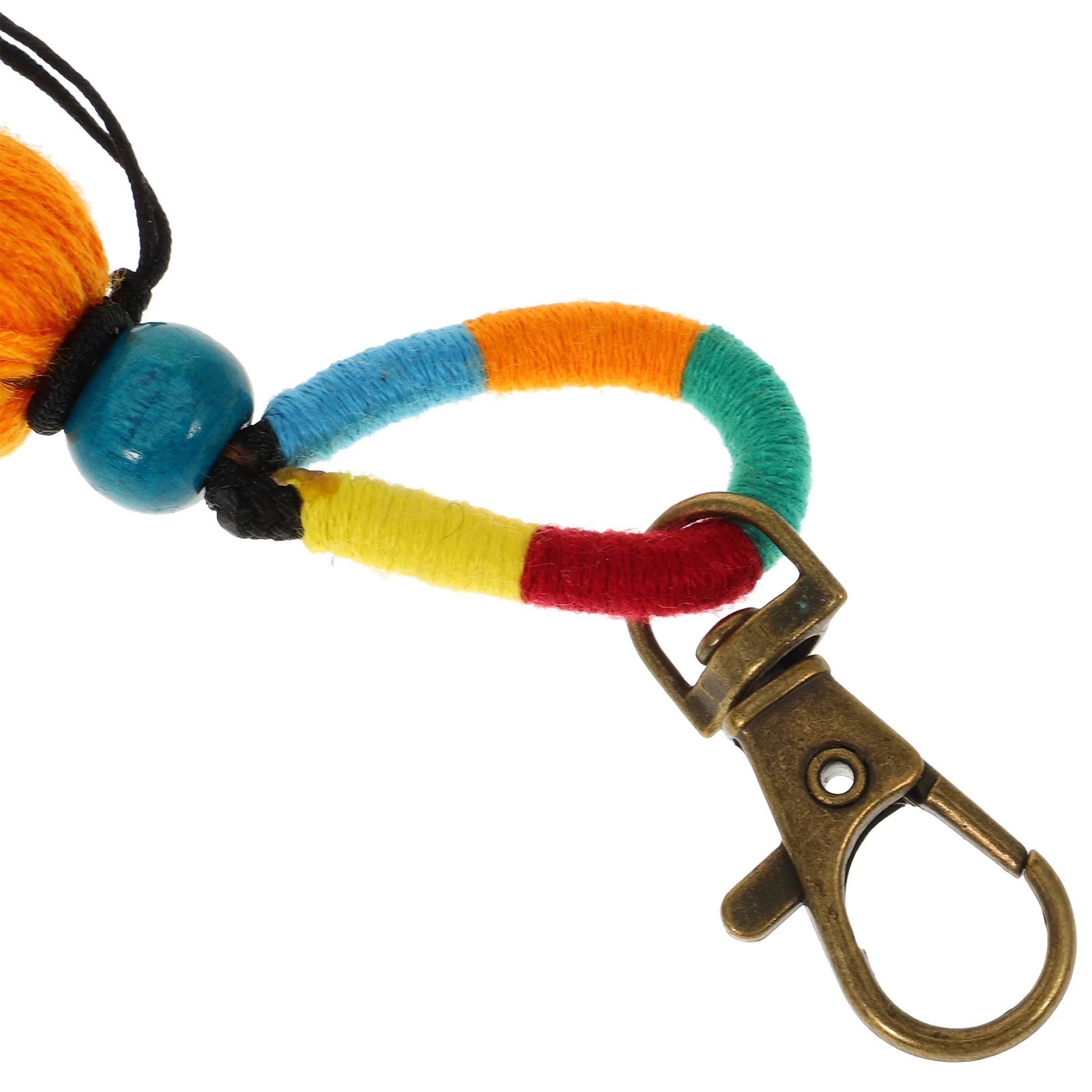

Colorful Tassel Pendant Car Mirror Accessories Women Rear View Fringe Hanging Amethyst Decoration Bohemian Craft Keychain Bag