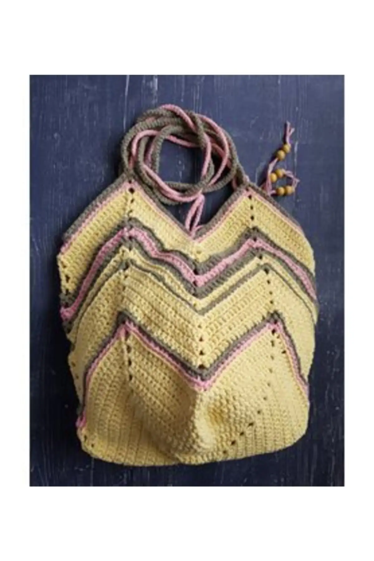 Uras Mesh Women Hand-Knitted Handbag Women Bag Shoulder bag Handmade