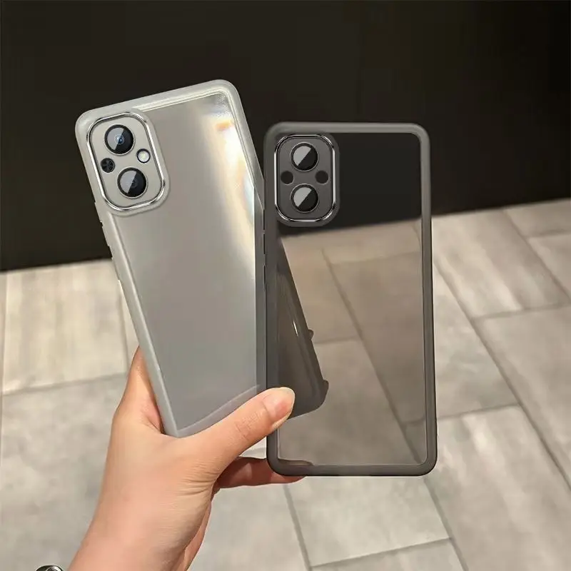 Para OnePlus Nord N20 funda OnePlus Nord N20 funda de teléfono 1 + nord N20 5G funda 1 + Nord N20 funda trasera de silicona chapada transparente
