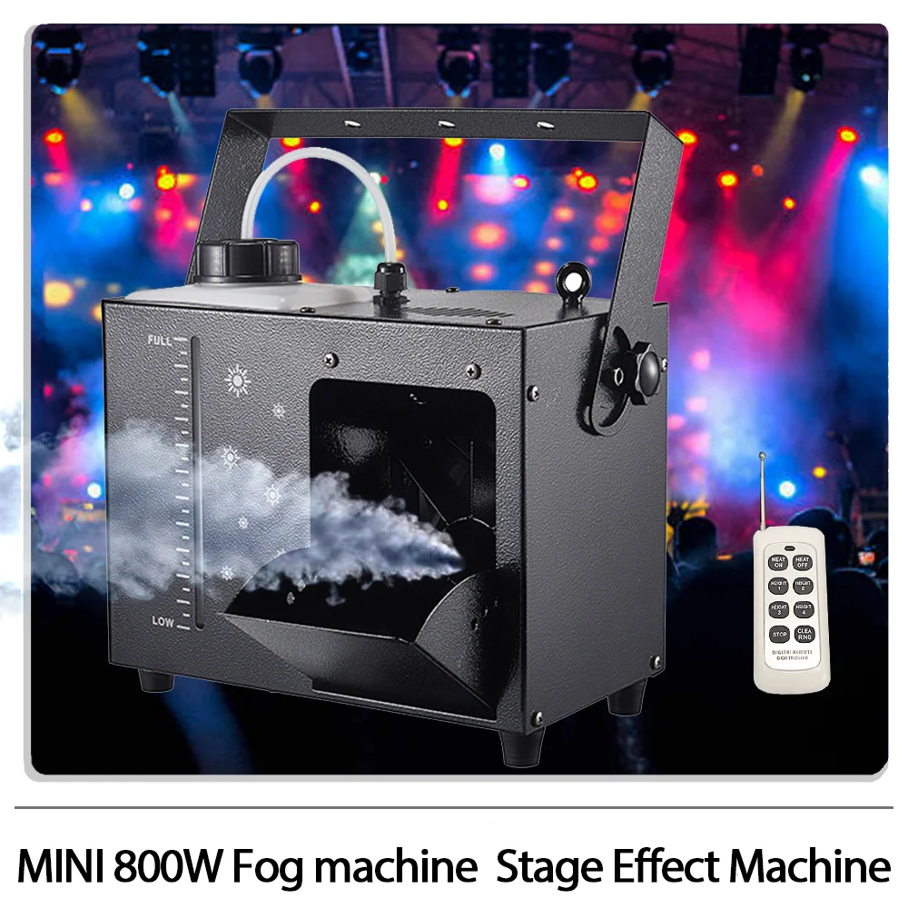 

800 Вт дымовая машина с дистанционным управлением DMX512 противотуманная машина для Dj Disco, ночного клуба, бара, вечеринки, свадьбы, сценического эффекта
