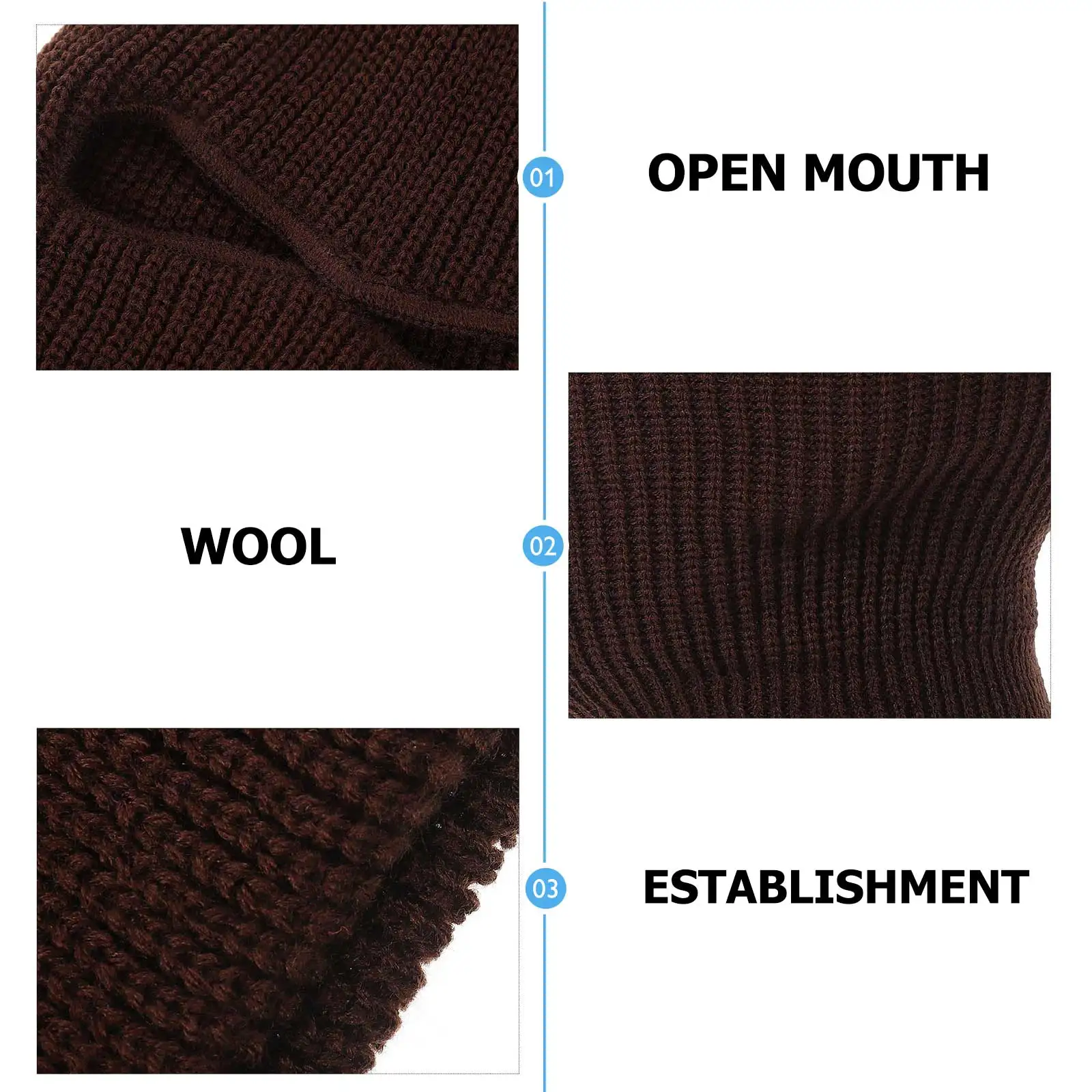 

Head Warmer Windproof Face Guard Creative Mask Multipurpose Scarf Head Wrap Warm Winter Accessory Comfortable Durable