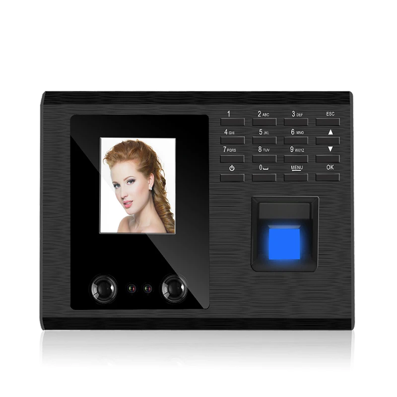 

July005 Eseye Face Recognition Door Access Control System Employee Biometric Fingerprint Time Attendance Machine