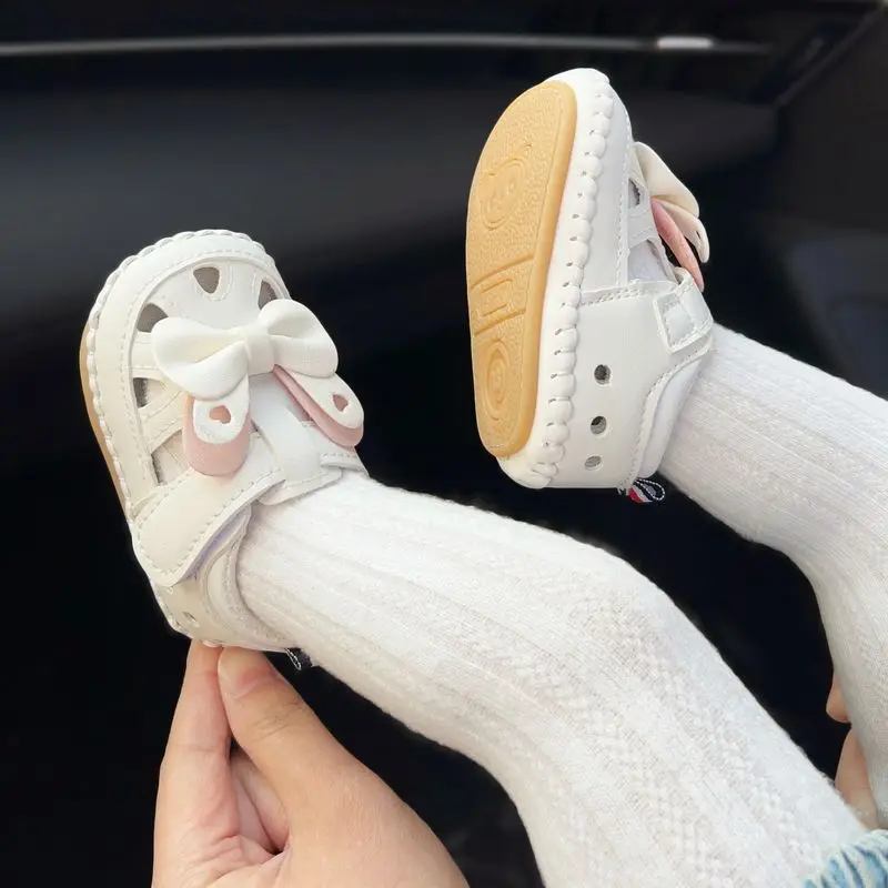Infant Girls Breathable Soft-Soled Summer Sandals Non-Slip for 0-12 Months Secure Fit