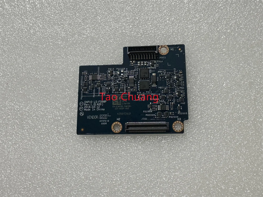FOR Dell Precision 7530 7540 M7530 Battery Interface Board DAP10 LS-F598P
