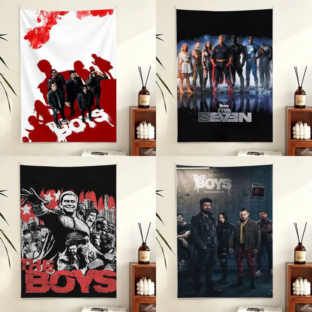 

T-The B-Boys Flag Digital Printing Banner for Garage Wall Out Door Decoration