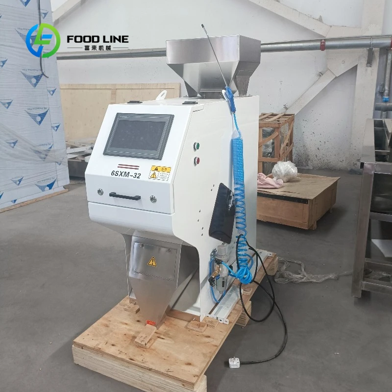 Custom Intelligent Color Sorter High Precision CCD Grain Color Sorting Machine for Rice Beans Seeds Impurity Remover Processing