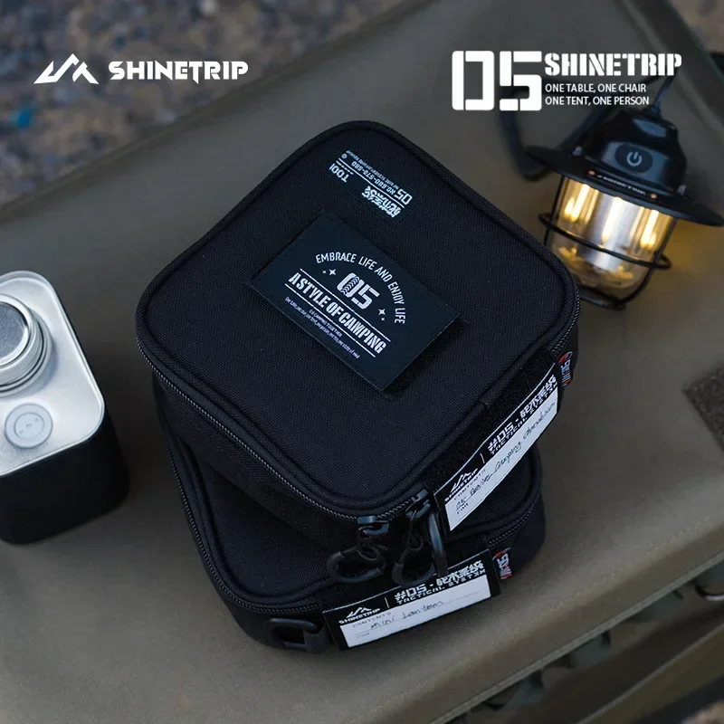 ShineTrip Outdoor Storage Bag Goal Zero 38explore Lamp Storage Bag Camping Equipment Tactical Hanging Bag Tool Tableware EDC Bag