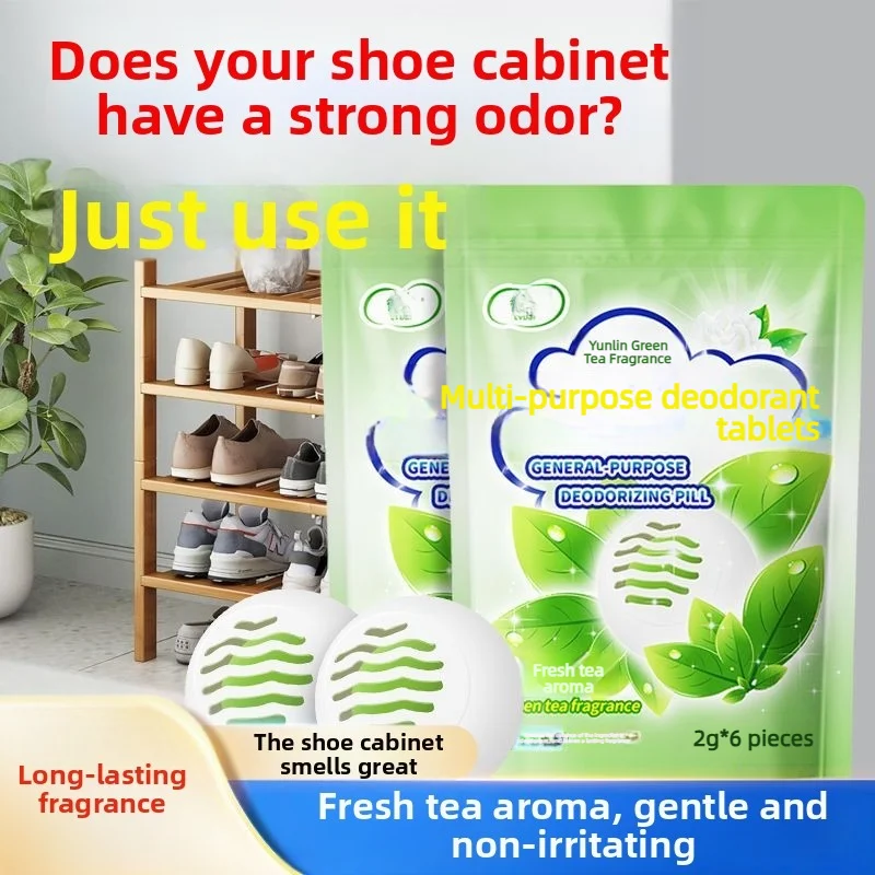 eodorant Ball Shoe Deodorizer Deodorizing Ball Fresh Tea Scent For Shoe Cabinet Wardrobe Closet Car Multi Purpose Odor Remov
