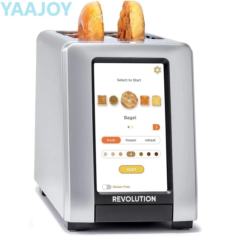 

Revolution R270 High-Speed Touchscreen Toaster, 2-Slice Smart Toaster Gluten-Free, Panini