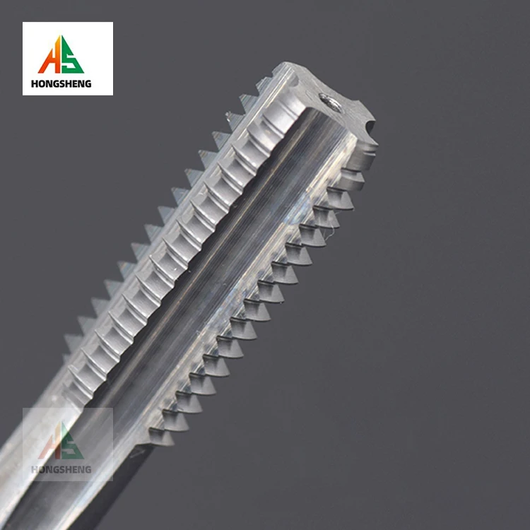 HRC60 CNC Hartmetall Gewindebohrer Spirale Gerade Flöte Fluteless Maschine Gewindeformung Beschichtete Härte M2 M3 M4 M5 M6 M8 M10 M12Metall Werkzeug – Detail 2