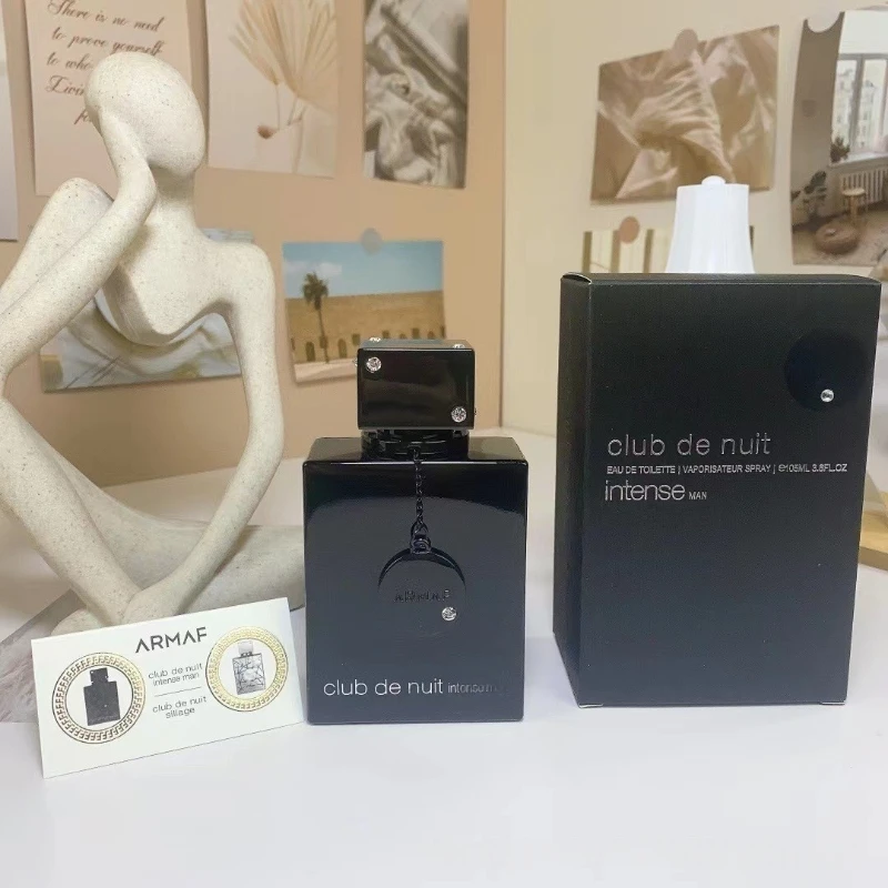 105 مللي زيت عطر نسائي مكثف من Club De Nuit من Armaf عطر جيد للنساء ARMAF Club De Nuit Intense Man EDT & Women EDP