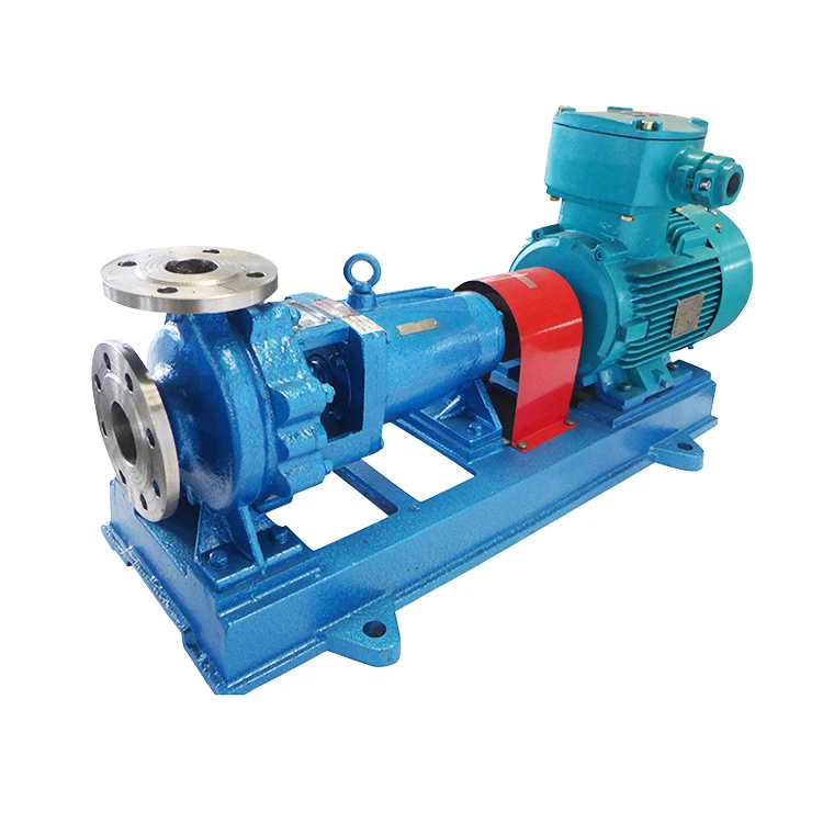 Industrial Mono Salt Water End Suction Impeller sulphuric acid Centrifugal Pump For Chemically Active