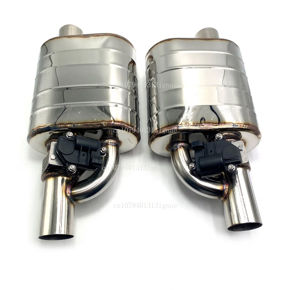2025 apply toOne Pair Car Electronic Exhaust Pipe Muffler Remote Switch Exhaust Pipe for  BMW E46 Modified Stainless
