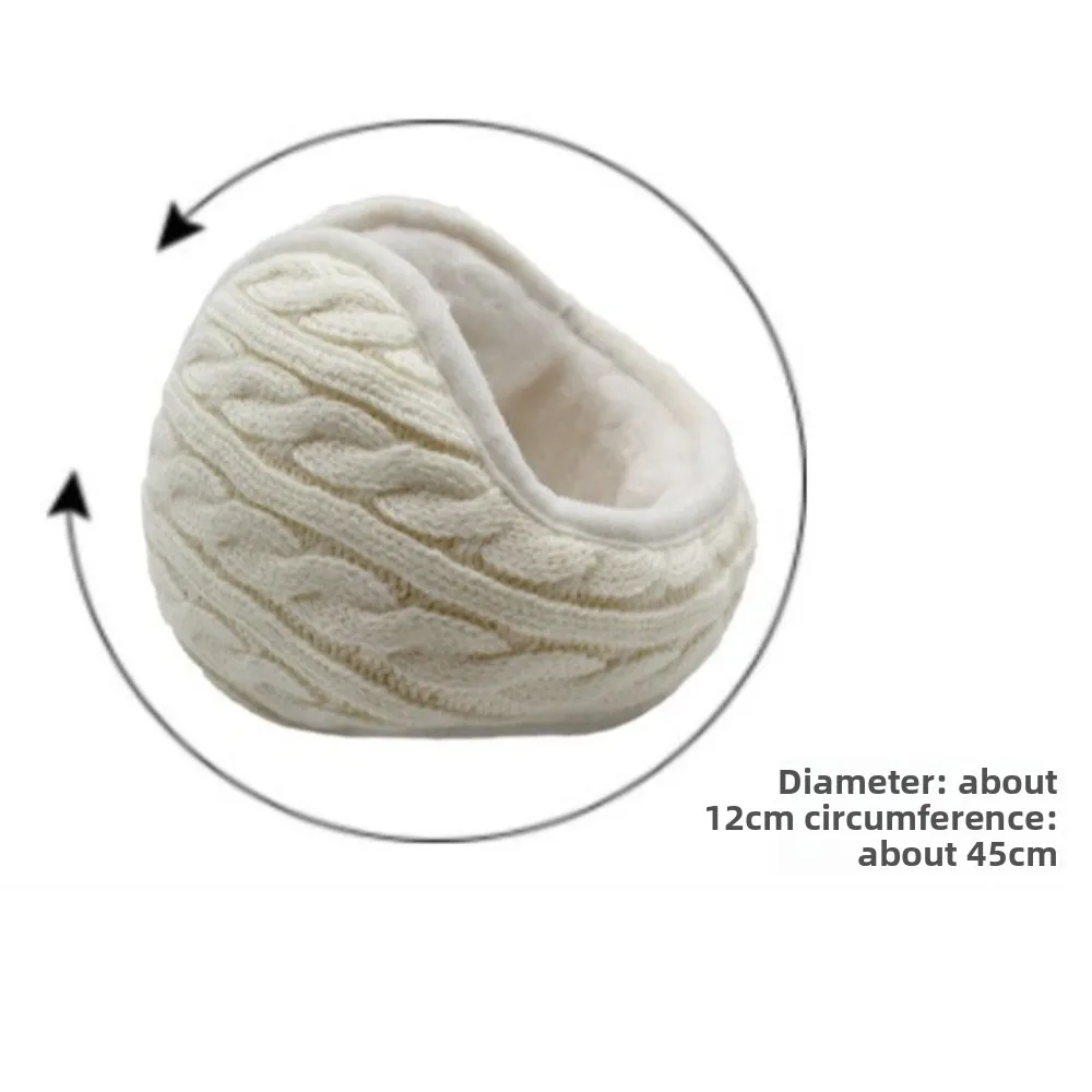 Fashion Soft Winter Ear Muffs Casual Fleece Warm Earflaps Cosy Earmuffs Unisex