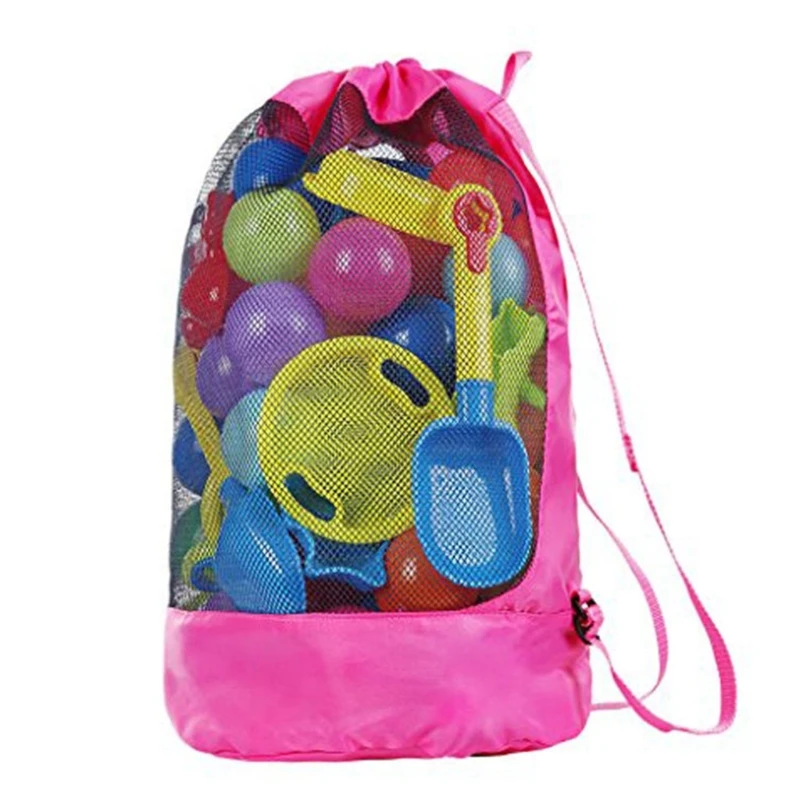 Children Toy Storage Bag Sandproof Waterproof Backpack Beach Travel Bag