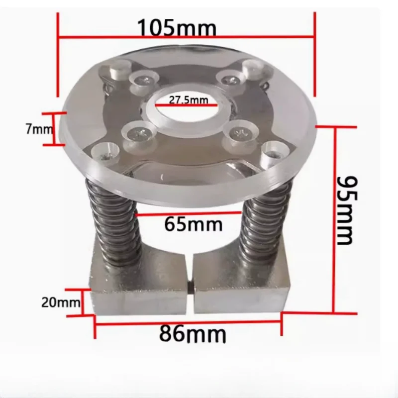 Automatic Clamp 65/80/85/100/105/125mm Spindle Fixing Clamp Device Milling Machine Milling Leather Acrylic