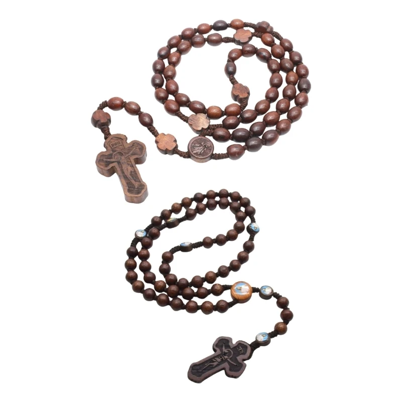 Sophisticated Handmade Beads Necklace Beads Rosary for Casual Formal Use Drop shipping