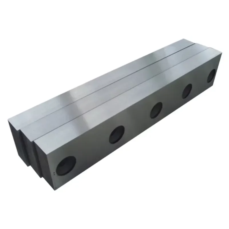 Custom Drawing Services For Industrial Shear Blade (9CrSi Alloy) Hydraulic Guillotine Shear Machine ISO9001 CE Certified