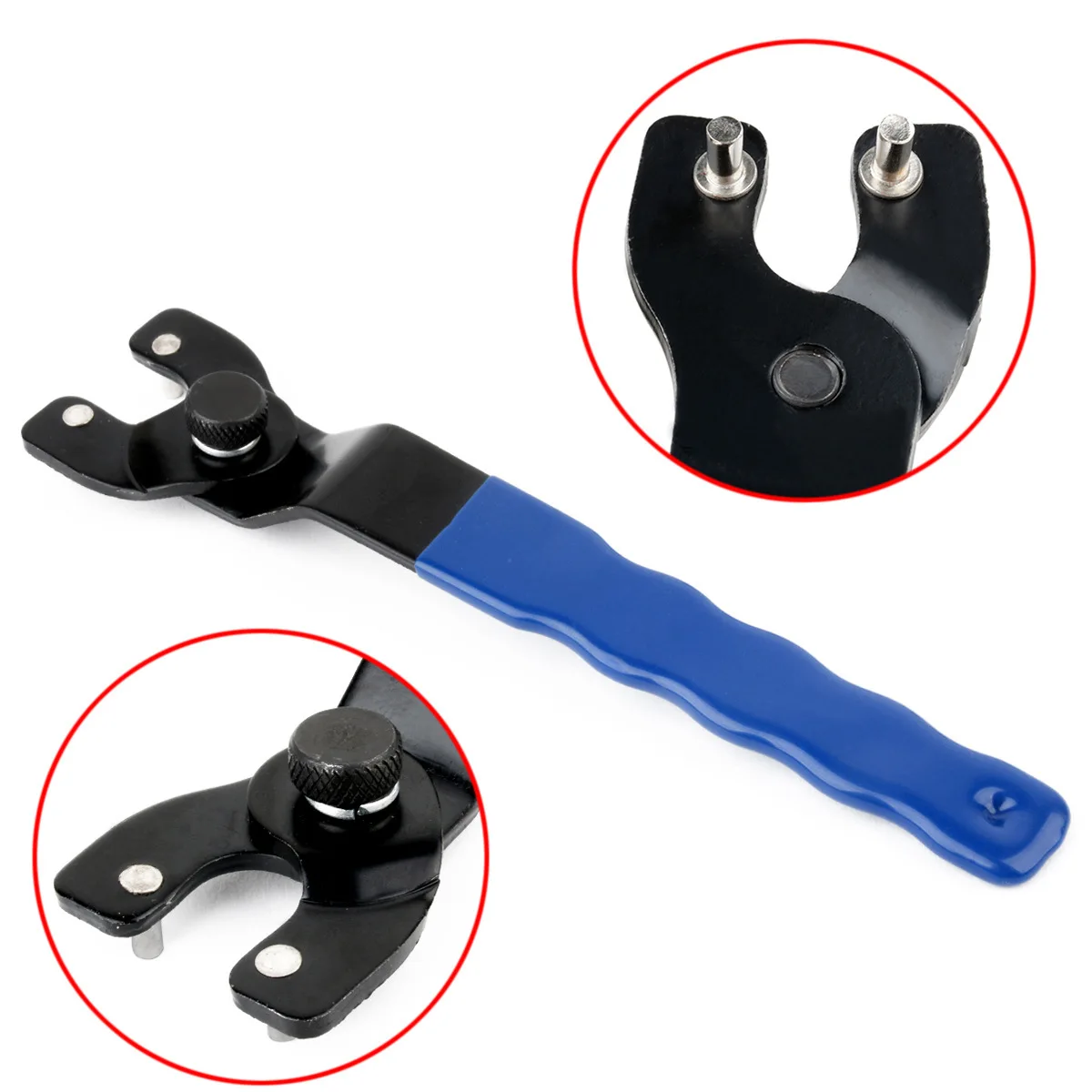

1pc Angle Grinder Trimmer Cutter Wrench, Adjustable Angle Grinder Wrench, Power Tool Accessories