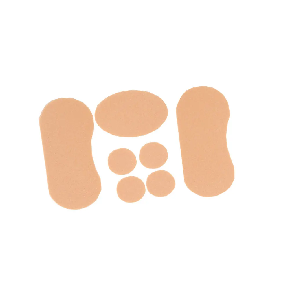 

Pe Self Adhesive Nude Heel Pads Cushion for Heel Grips Foot Care Sticker Blister Corn Protector Abrasion Resistant Pads
