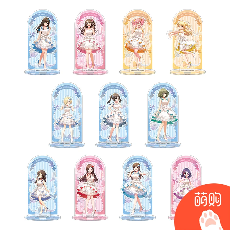 THE iDOLM@STER CINDERELLA GIRLS ANIME Acrylic Figure Stand Model Cosplay Toy Desk Decor Plate Gift Ornament Keychain