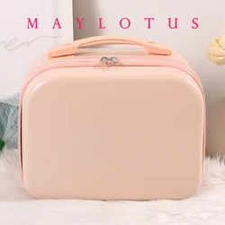 Maleta de viaje de equipaje pequeña para mujer, bolsa de maquillaje para mujer, resistente al agua, a prueba de explosiones, tamaño de 30-17-23cm, 14 pulgadas