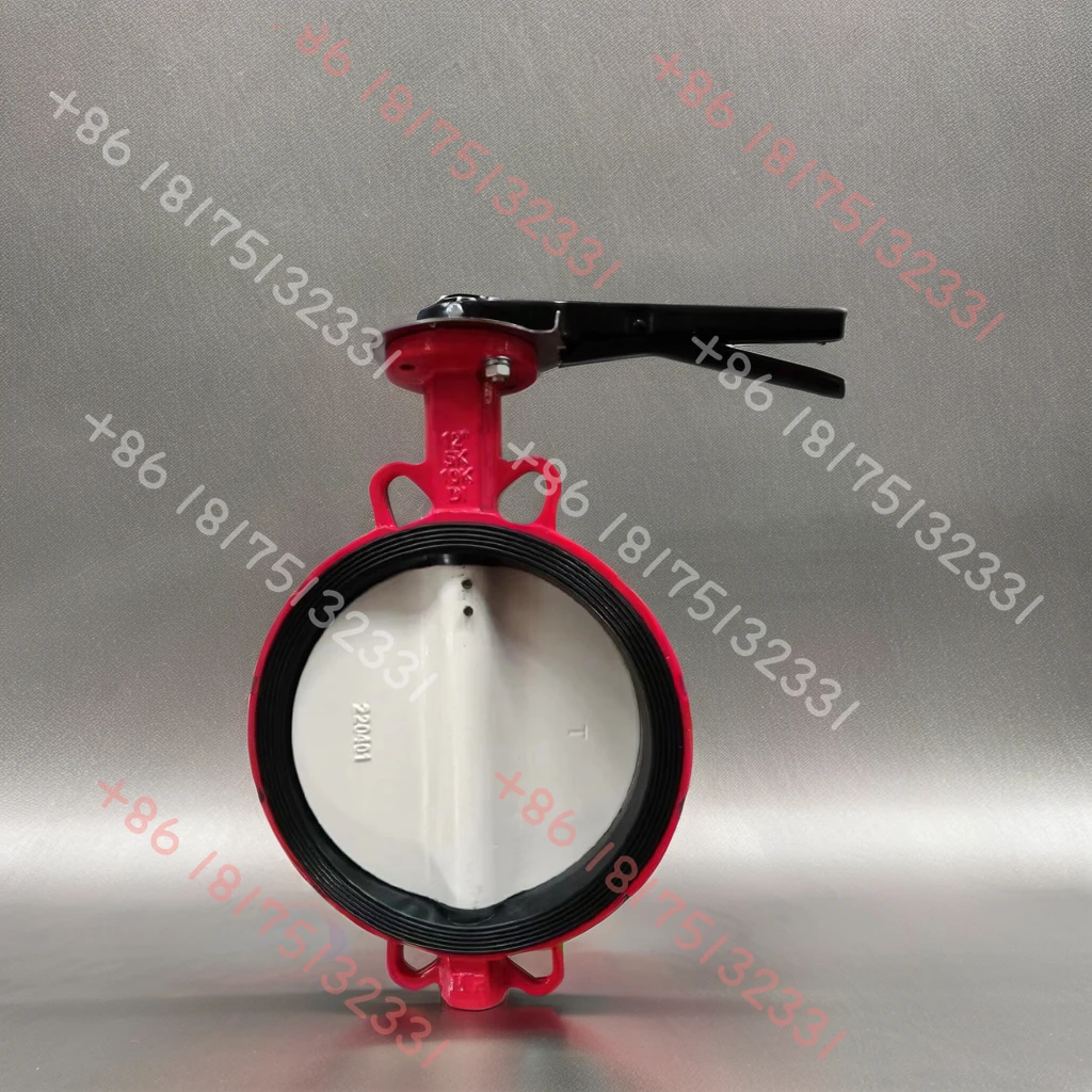 

Silicone Seat Metal Wafer Butterfly Valve Manual Powered for General Application-for Water and Oil Media