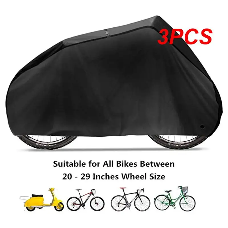 

3PCS Bike Protective Cover Bicicleta S-XL Size Multipurpose Rain Snow Dust All Weather Protector Covers Waterproof