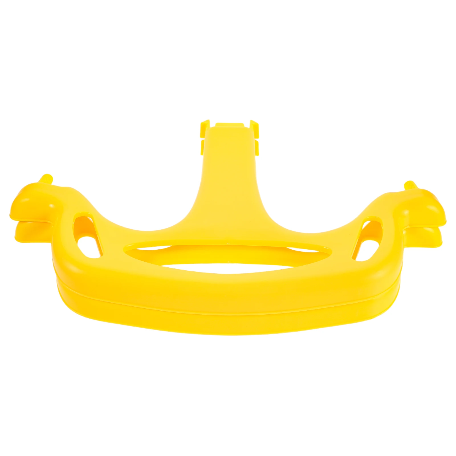 Accesorios de pasamanos oscilantes para niños, pieza de repuesto para silla, mango de seguridad, parque infantil amarillo, 2 uds.