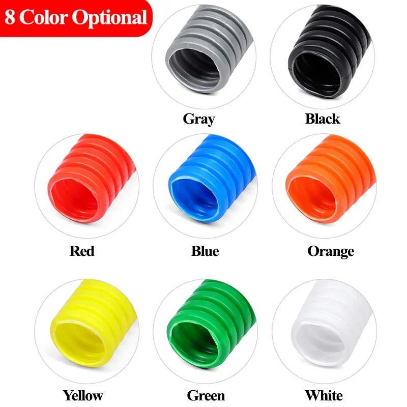 3meters PP Corrugated Pipe AD7.5mm - 34.5mm Automobile Car Cable Harness Motor Equipment Line Protect Sleeving Insulated Tube