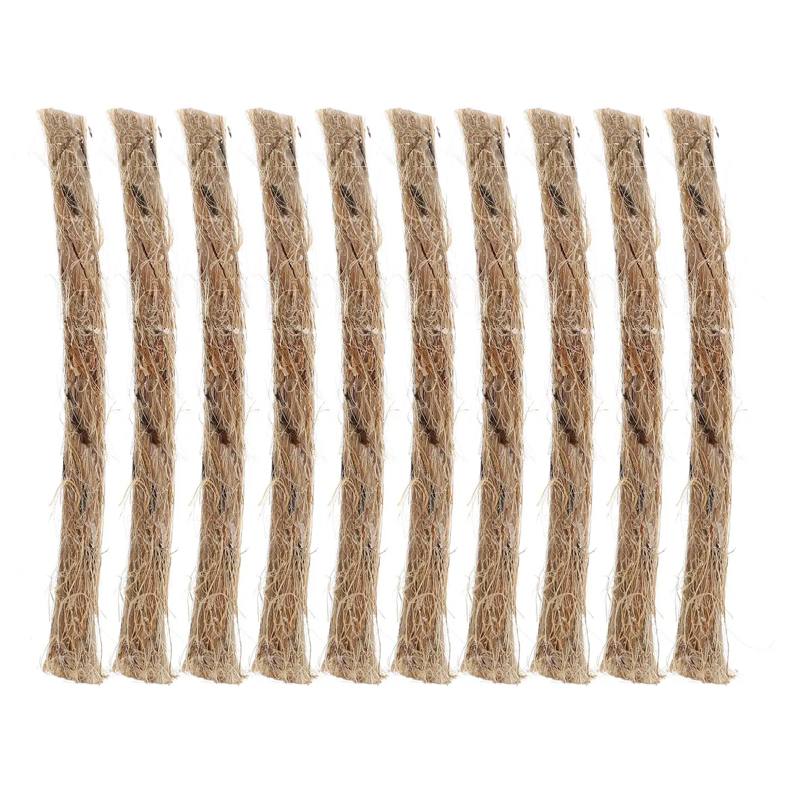 

20pcs Fire Rope Camping Fire Starter Emergency Gear Self Carbonizing Ignition Resistant