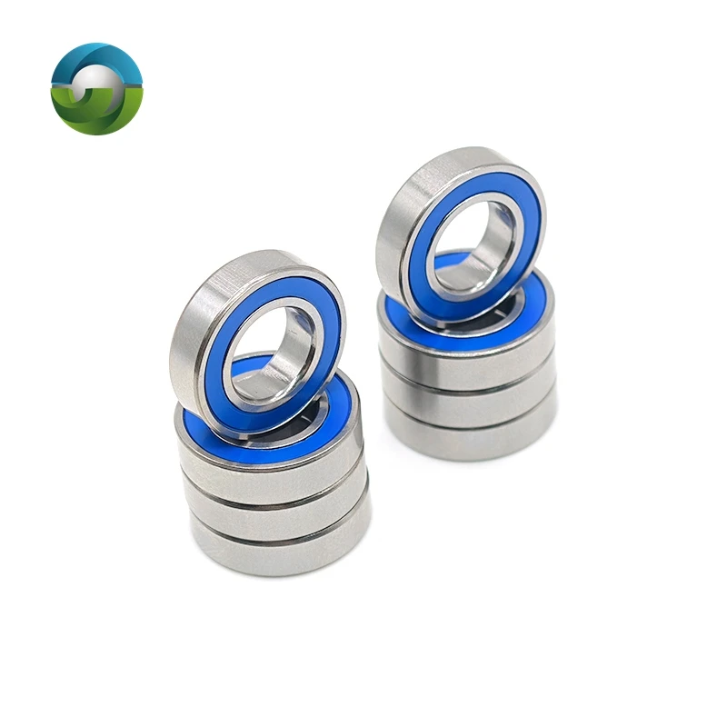 6803RS 17x26x5mm Bearing 10Pcs ABEC-7 Hobby Electric RC Car Truck 688 6800 6801 6802 6804 6805 -2RS Ball Bearings Blue Sealed