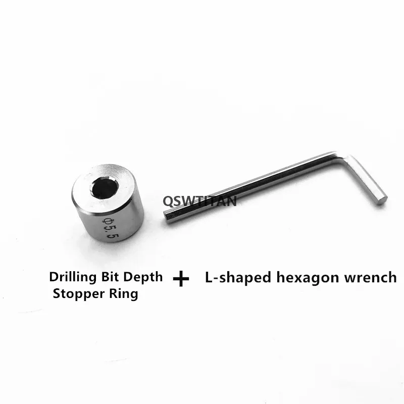 1pcs 2.0mm-5.5mm Drill Stopper Collars Ring Positioning Stop Ring Orthopedic surgical instruments Drilling Depth Controller