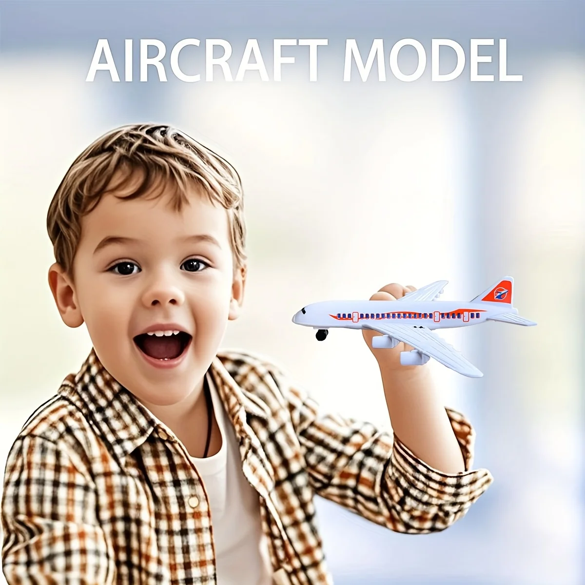 

1 шт. игрушечный набор моделей самолета для детей, литой пластиковый игровой набор самолетов с транспортными средствами и аксессуарами в аэропорту, реалистичный дизайн