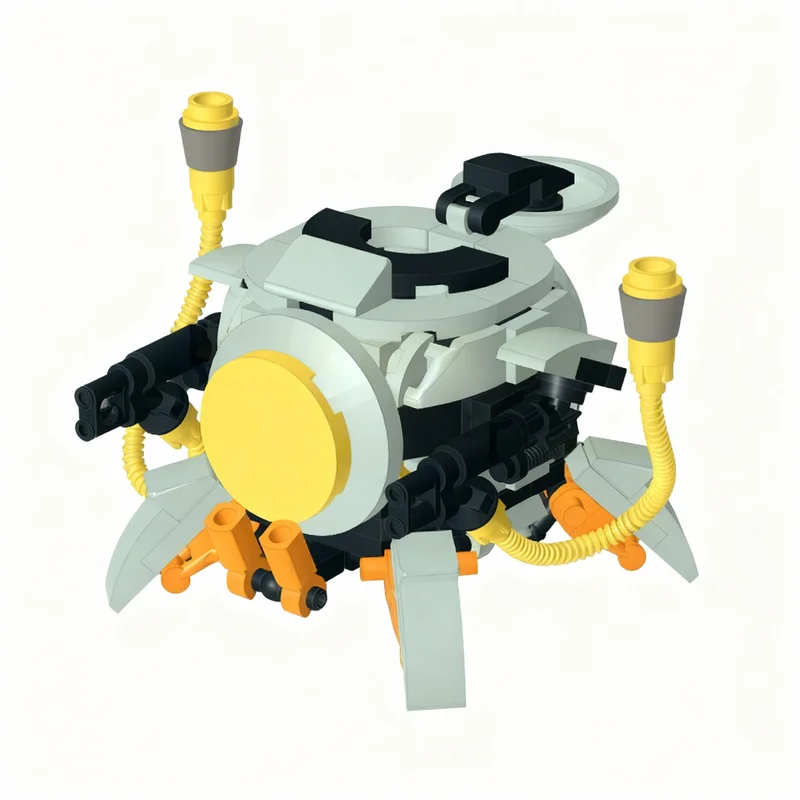 159pcs MOC Overwatch Wrecking Ball Model Building Blocks Christmas Gift Architecture Toys Idea Assemble Craft Collection Brick