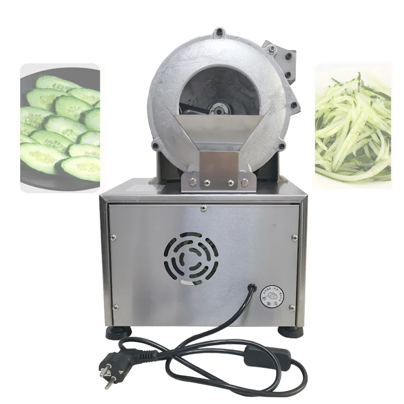 Commercial Vegetable Cutter Small Multi-Functional Vegetable Fruit Slicing Shredding Cutting Machine