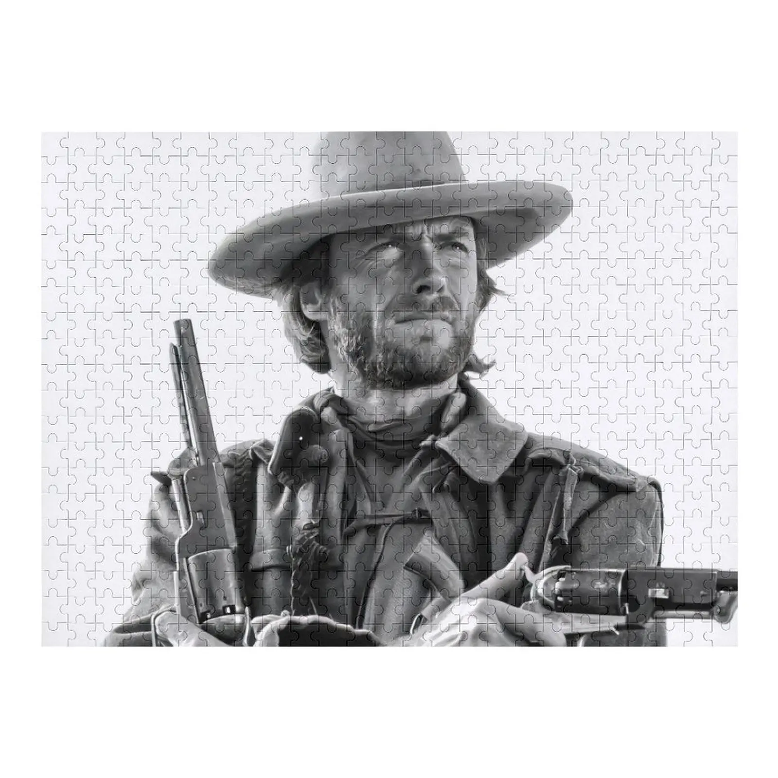 

Clint Eastwood, черно-белая винтажная ковбойская стена, искусство, головоломка на заказ, детские рождественские игрушки, игра-пазл