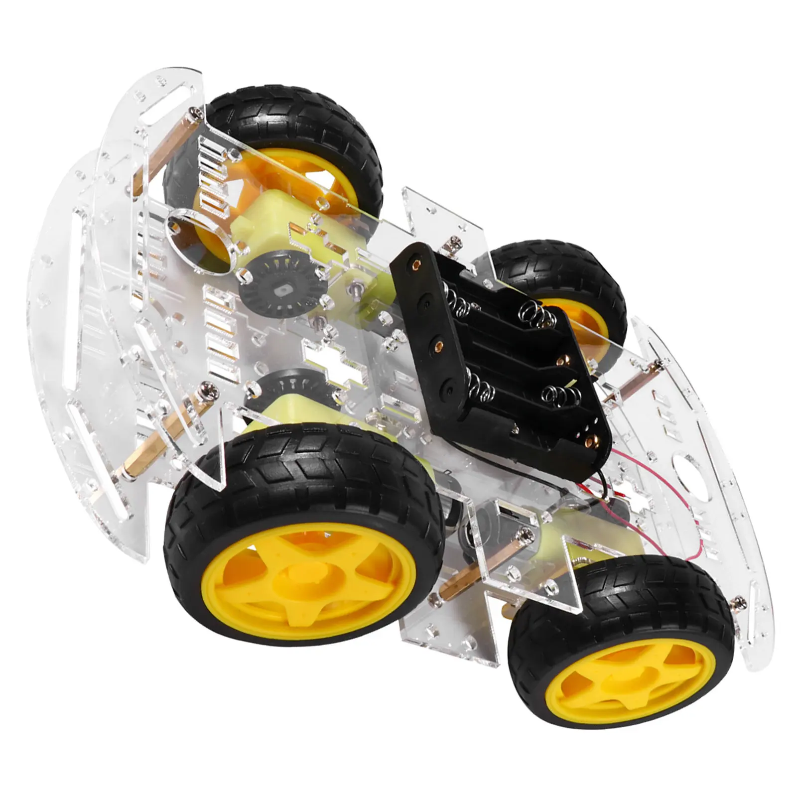 

Smart Robot Car Chassis Kit For Kids Diy Stem Educational Self Assembly With Obstacle Avoidance Distance Measurement