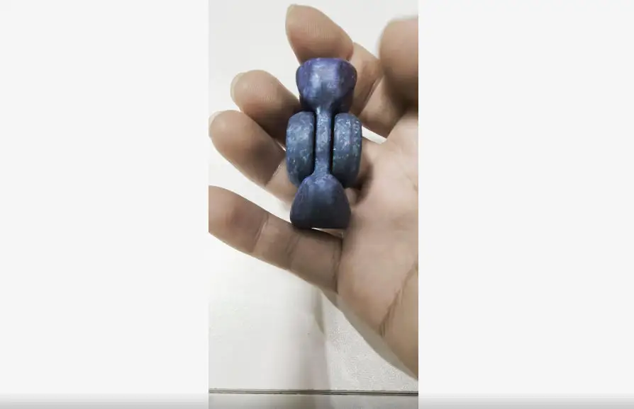 Hammer gyroscope, ice crystal titanium EDC, decompression toy