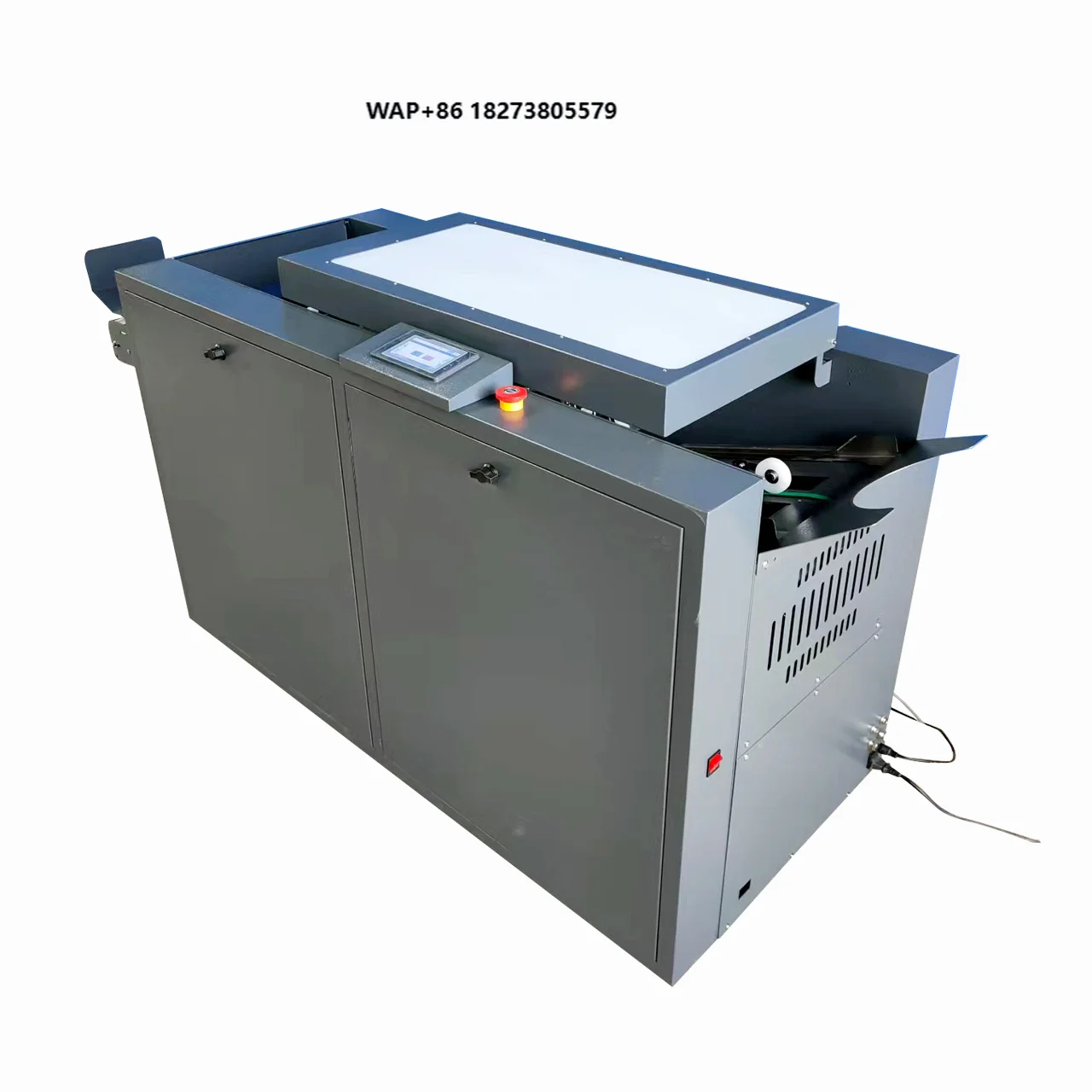 3300 gt Fully Automatic Paper Folding Saddle Flat Line Patchwork Booklet Maker with Trimmer
