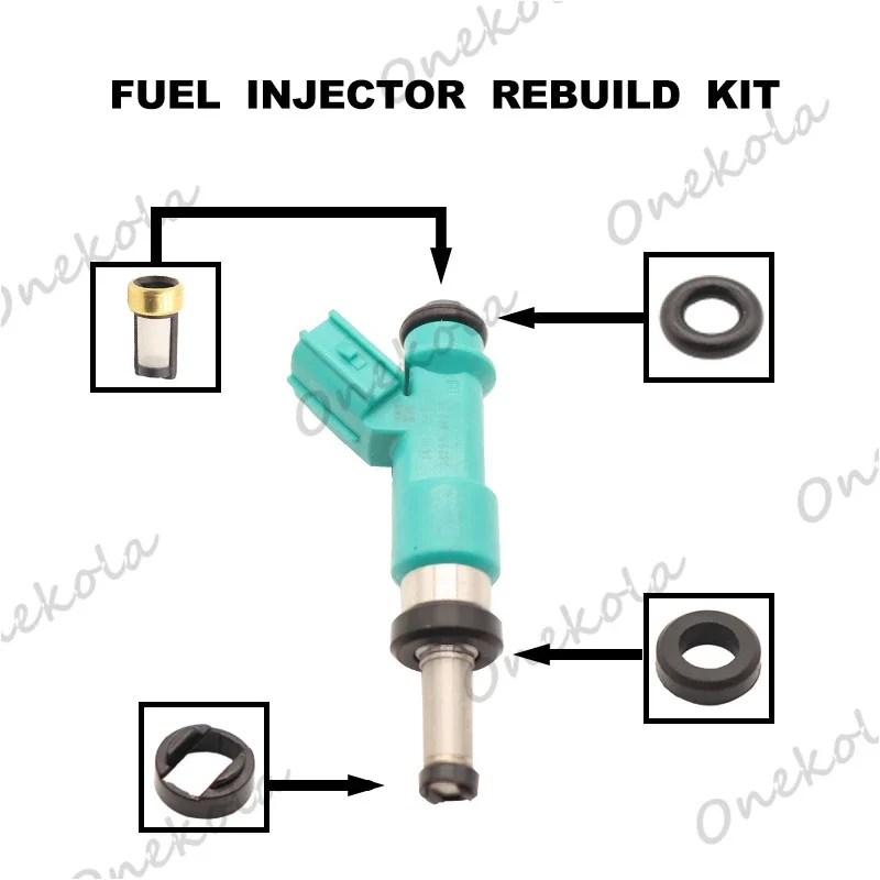 Fuel Injector repair kit Orings Filters for Toyota Camry RAV4 Lexus RX450h RX350 23250-31090 23209-31090