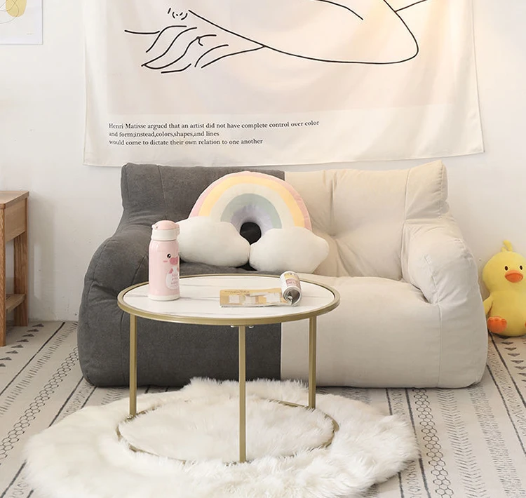2 Person Bean Bag Sofas Relaxing Soft Lazy Puffs Sofa Living Room Comfortable Backrest Chair Portable Sleeping Sofas Furniture