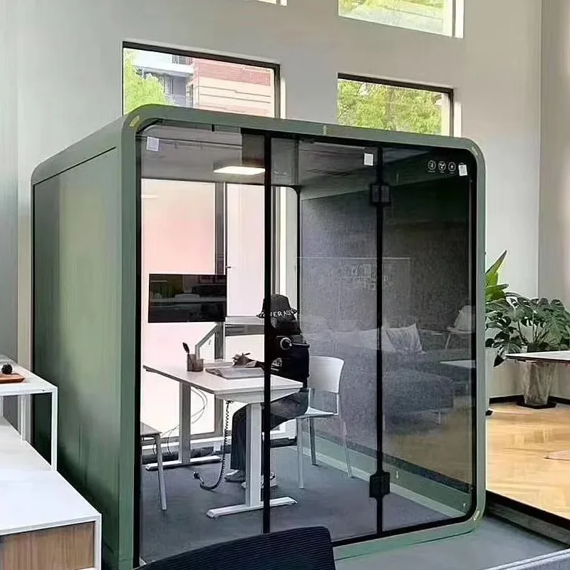 Soundproof Office Pods Sleeping Relaxation Eco-Friendly Soundproof Booth for Acoustic customize